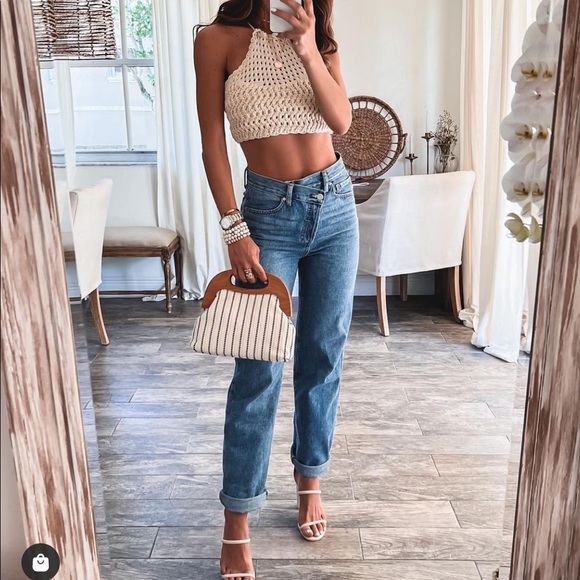 SOLD- Crochet Skirt And Crop Top SET - Picture 5 of 12